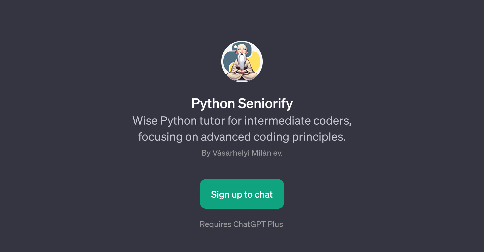Python Seniorify