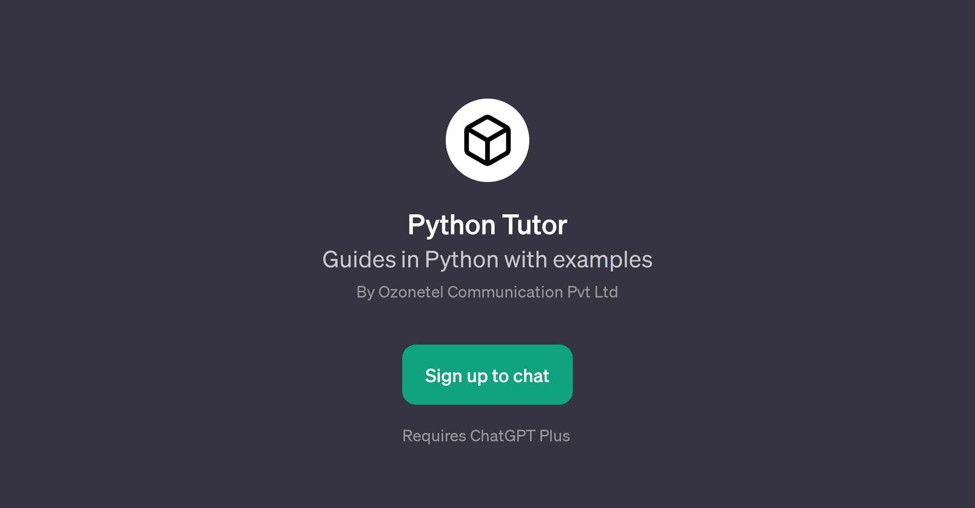 Python Tutor