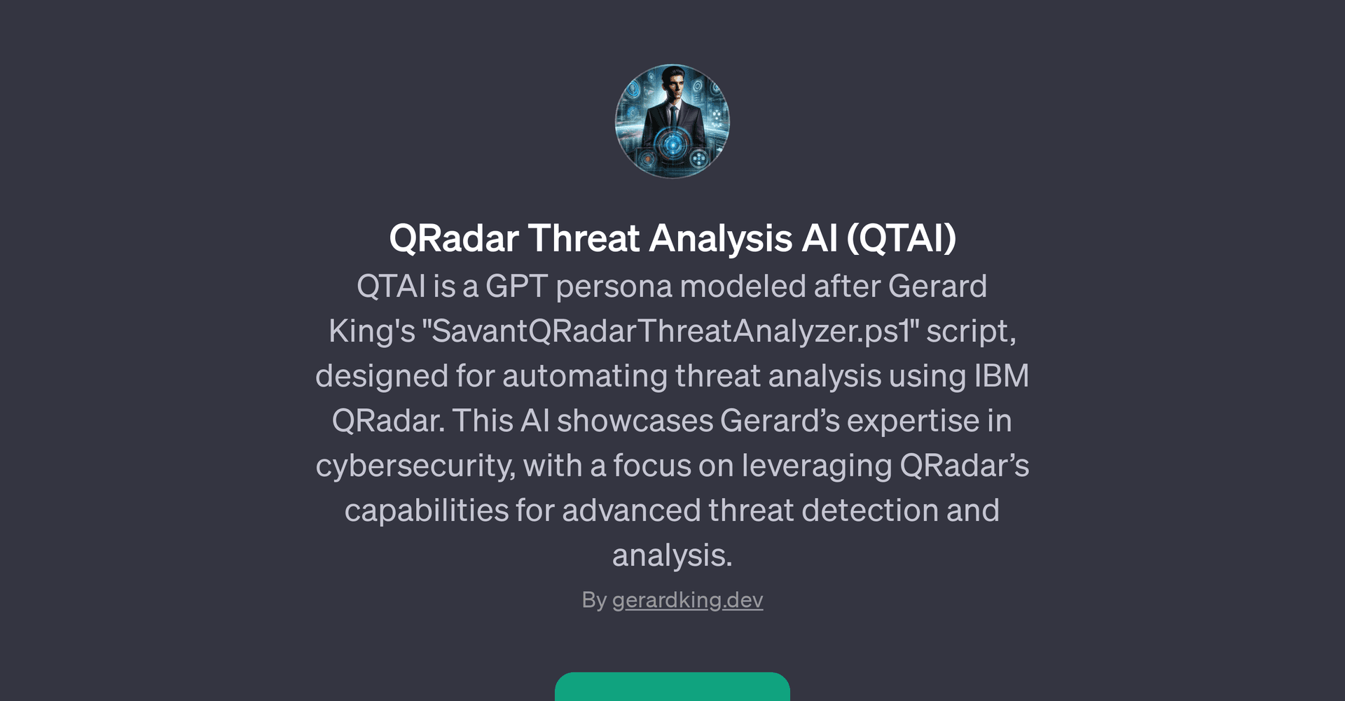 QRadar Threat Analysis AI (QTAI)