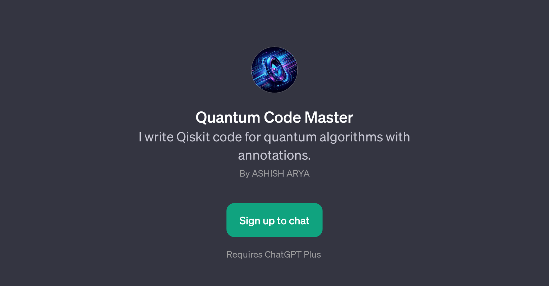 Quantum Code Master
