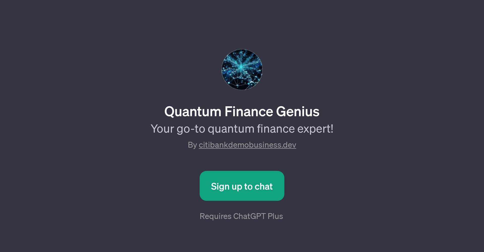 Quantum Finance Genius