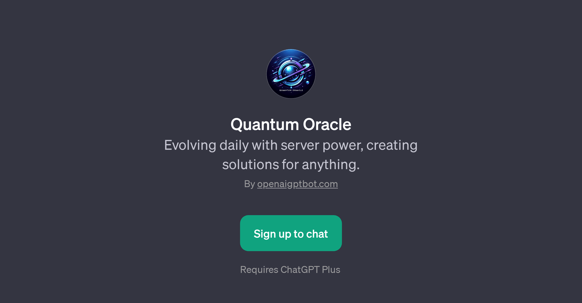 Quantum Oracle