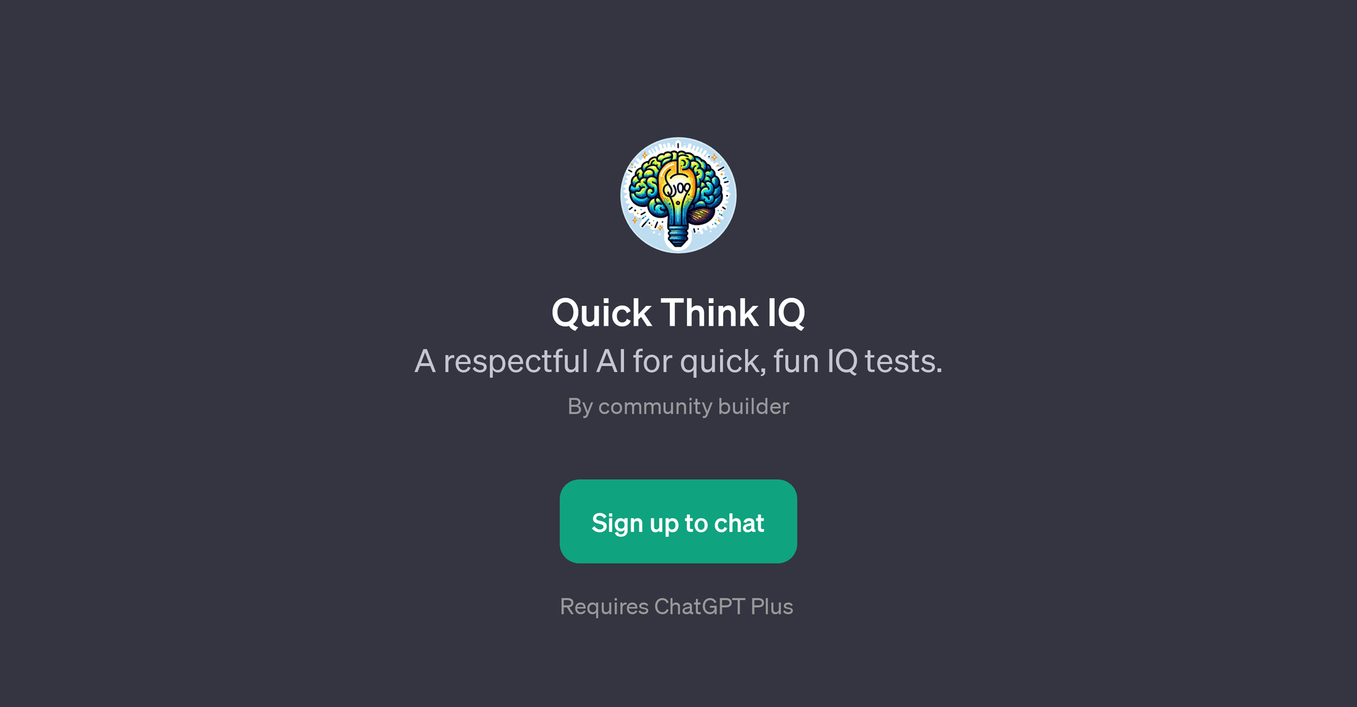 Quick Think IQ