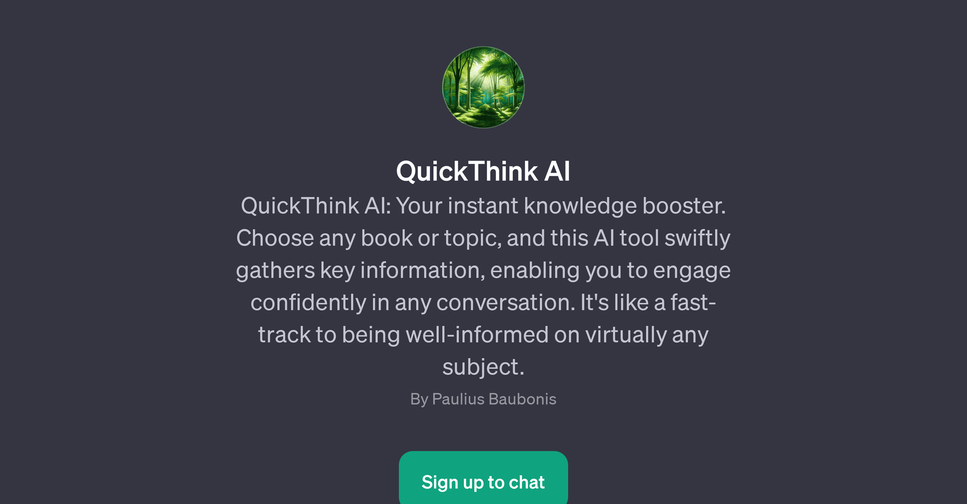 QuickThink AI