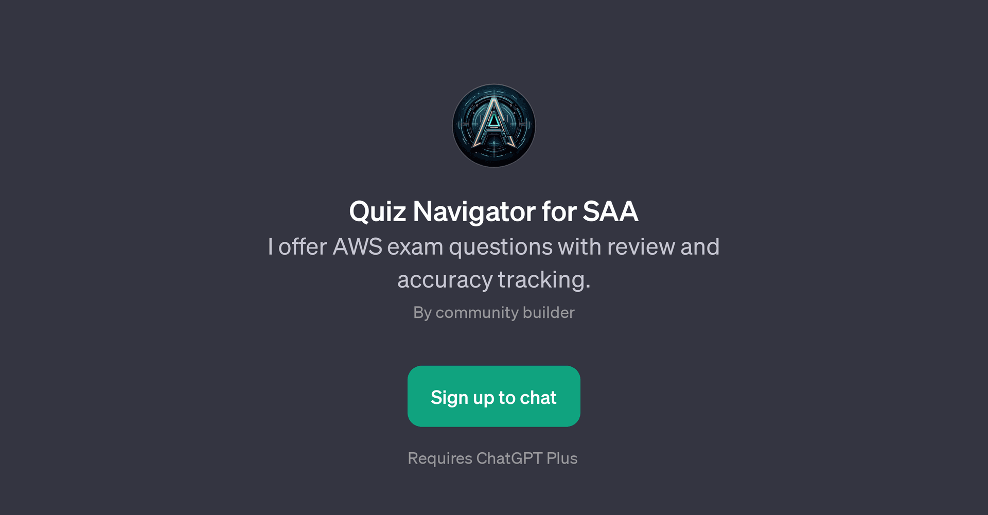 Quiz Navigator for SAA