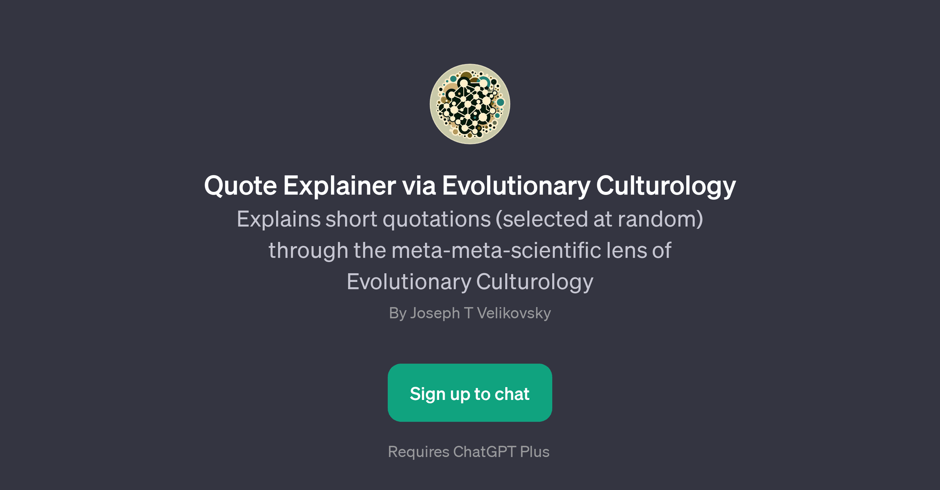 Quote Explainer via Evolutionary Culturology
