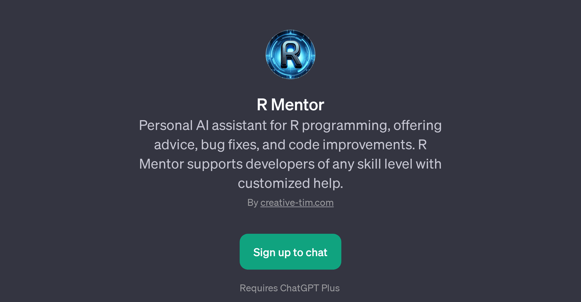 R Mentor
