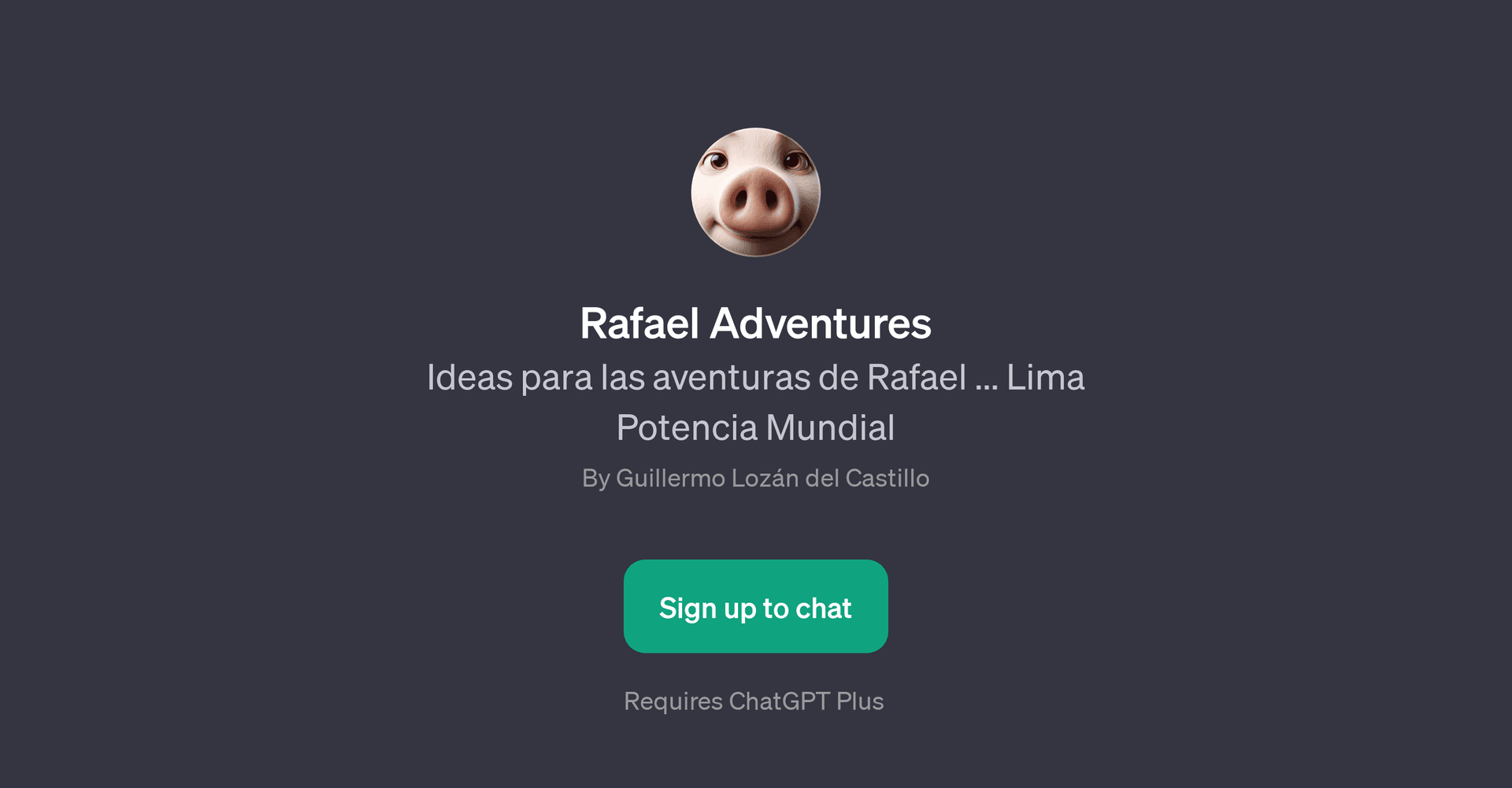 Rafael Adventures