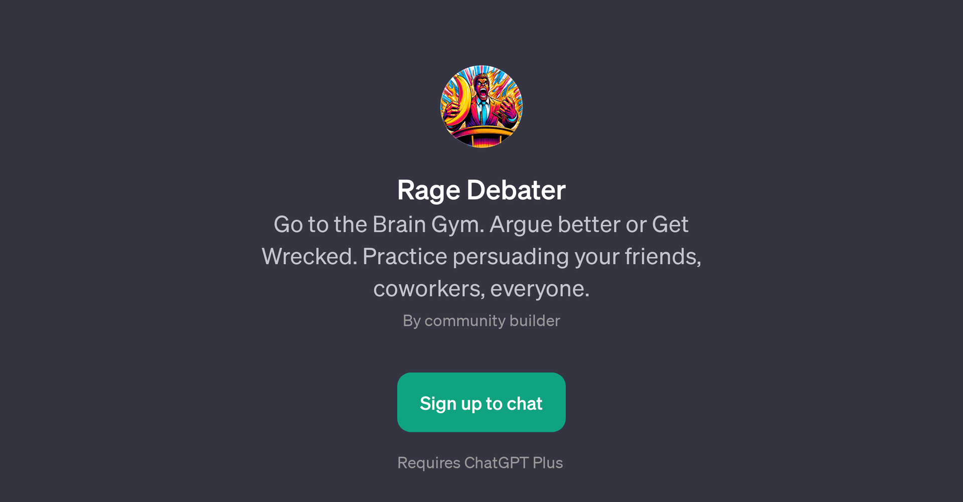 Rage Debater