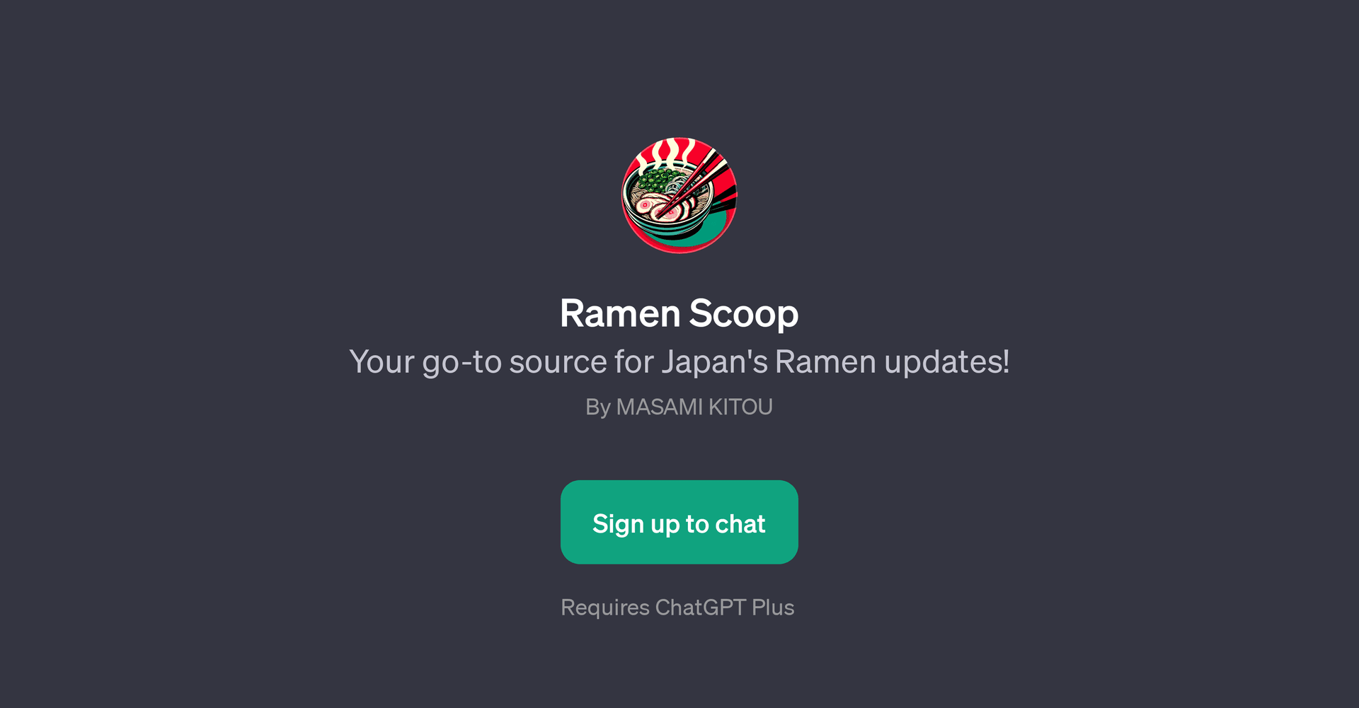 Ramen Scoop