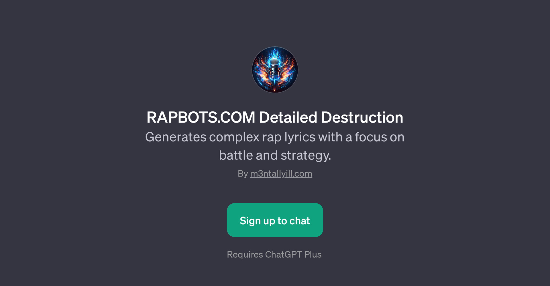 RAPBOTS.COM Detailed Destruction