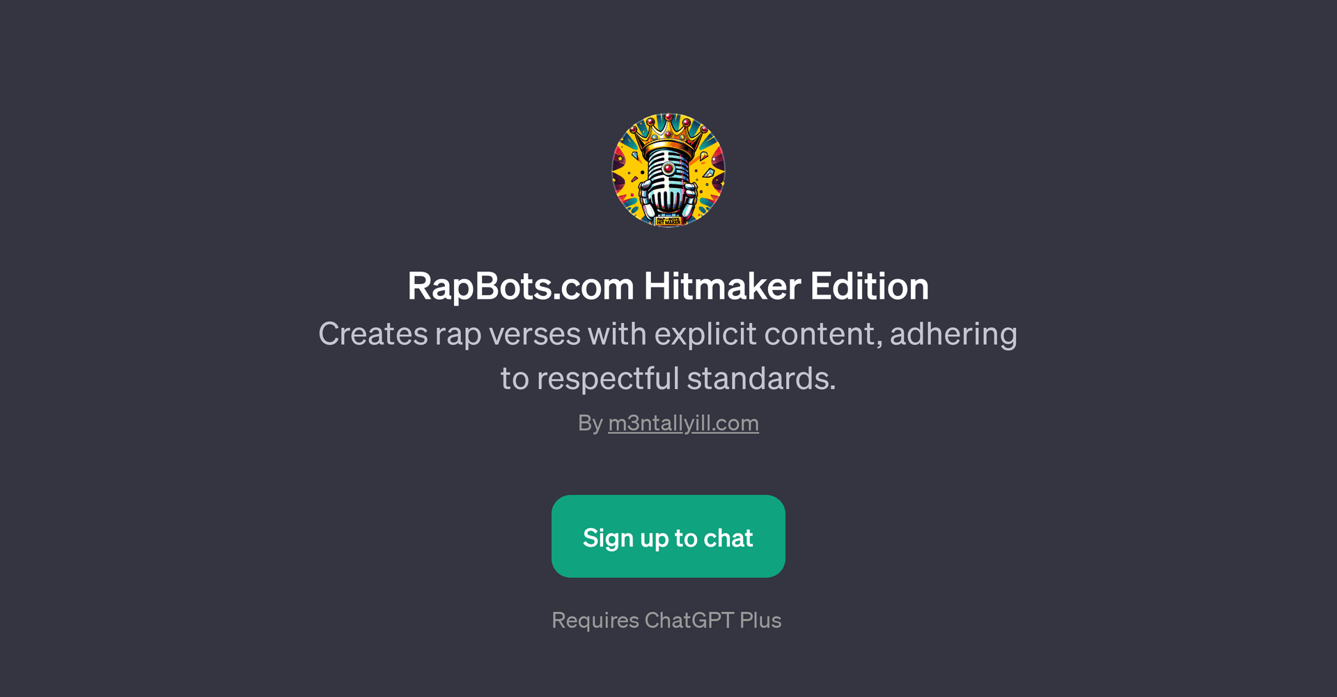 RapBots.com Hitmaker Edition