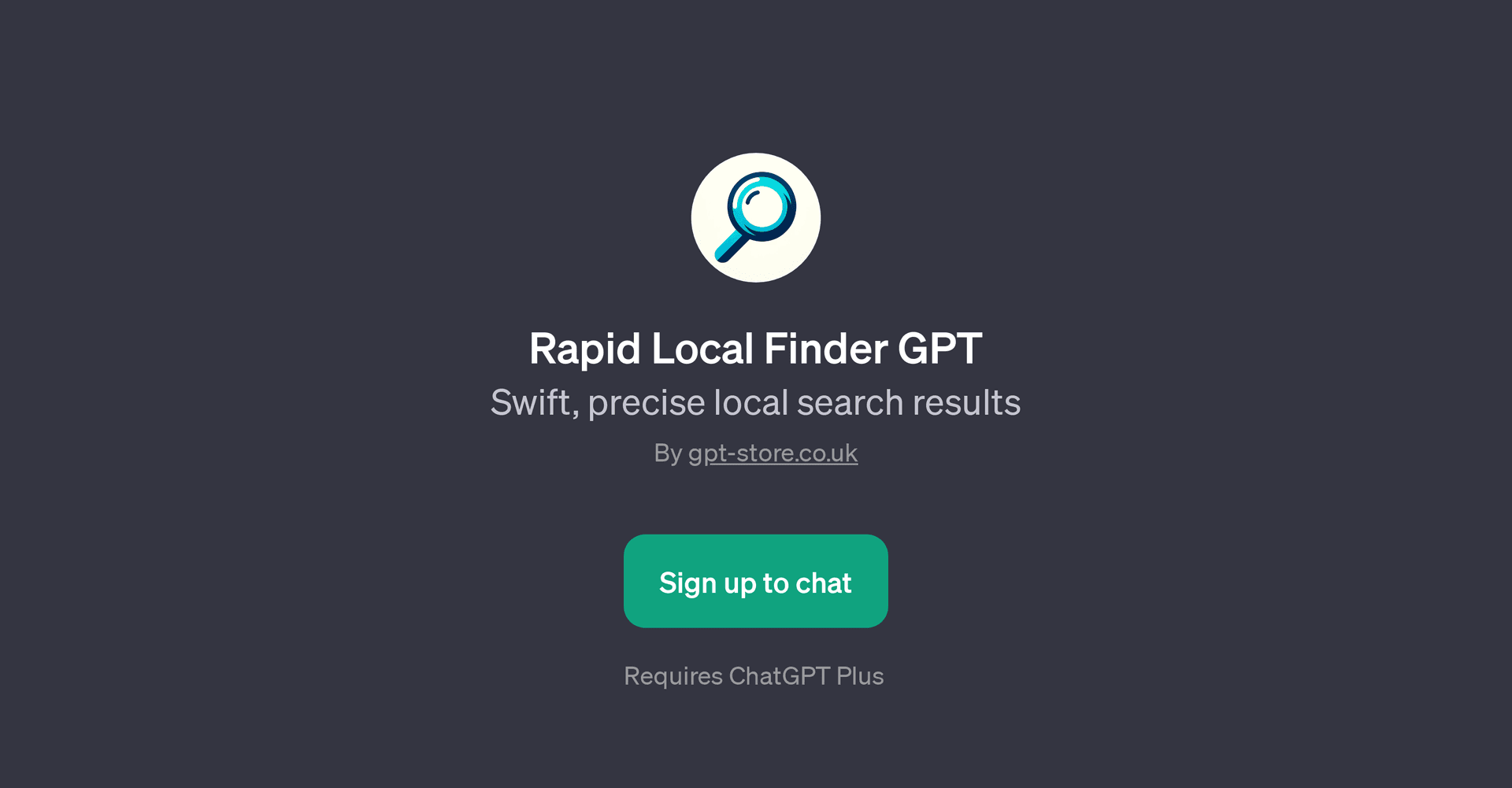 Rapid Local Finder GPT