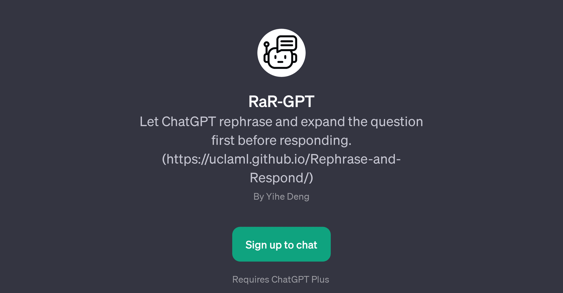 RaR-GPT