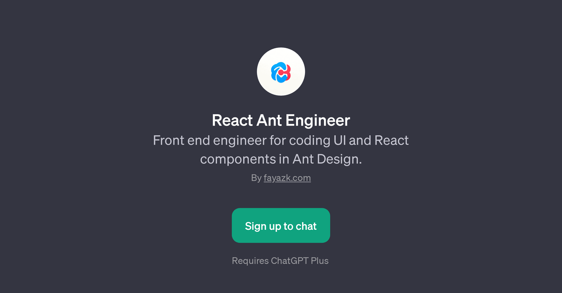 React Ant Engineer