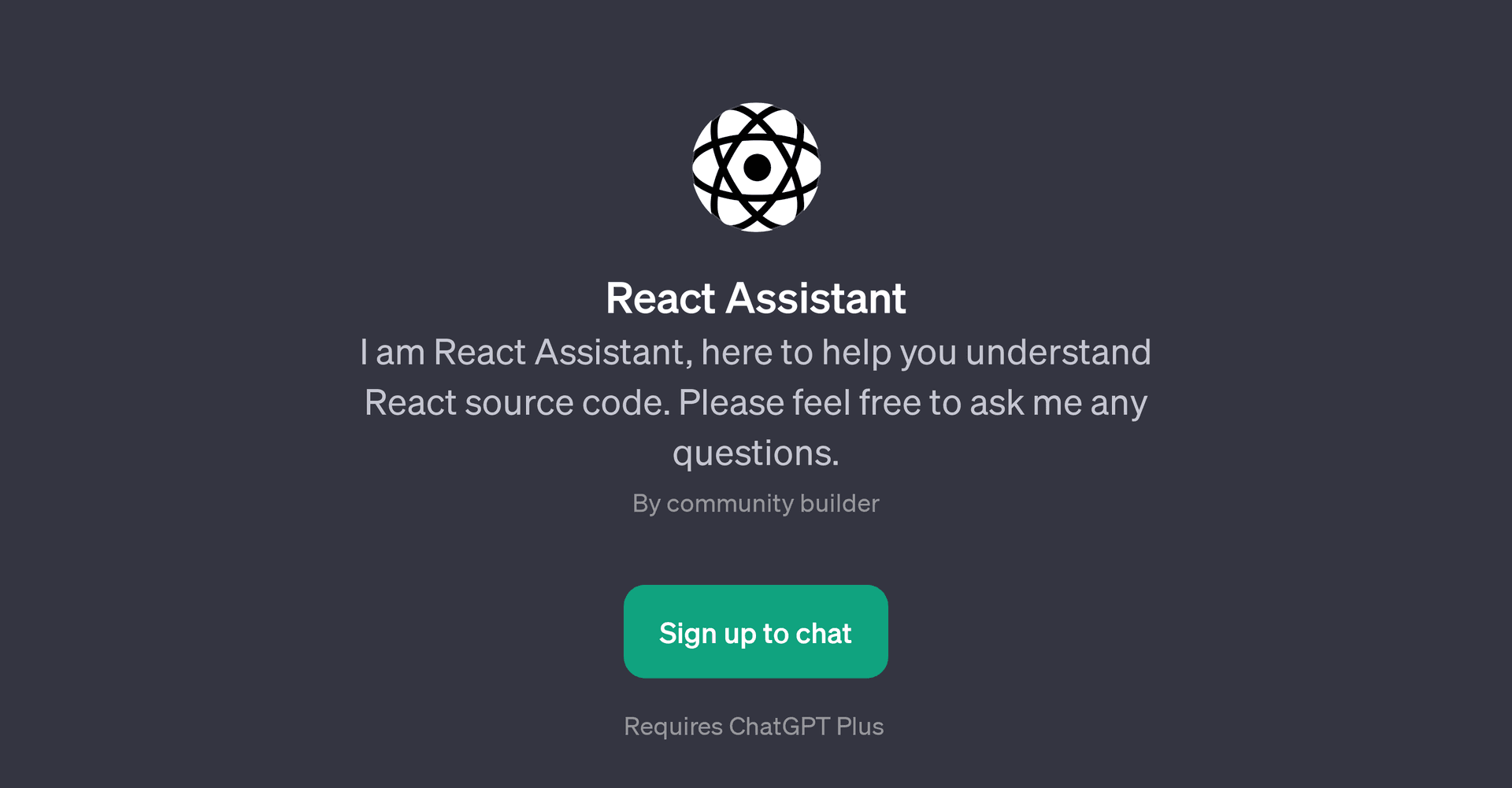 React Assistant