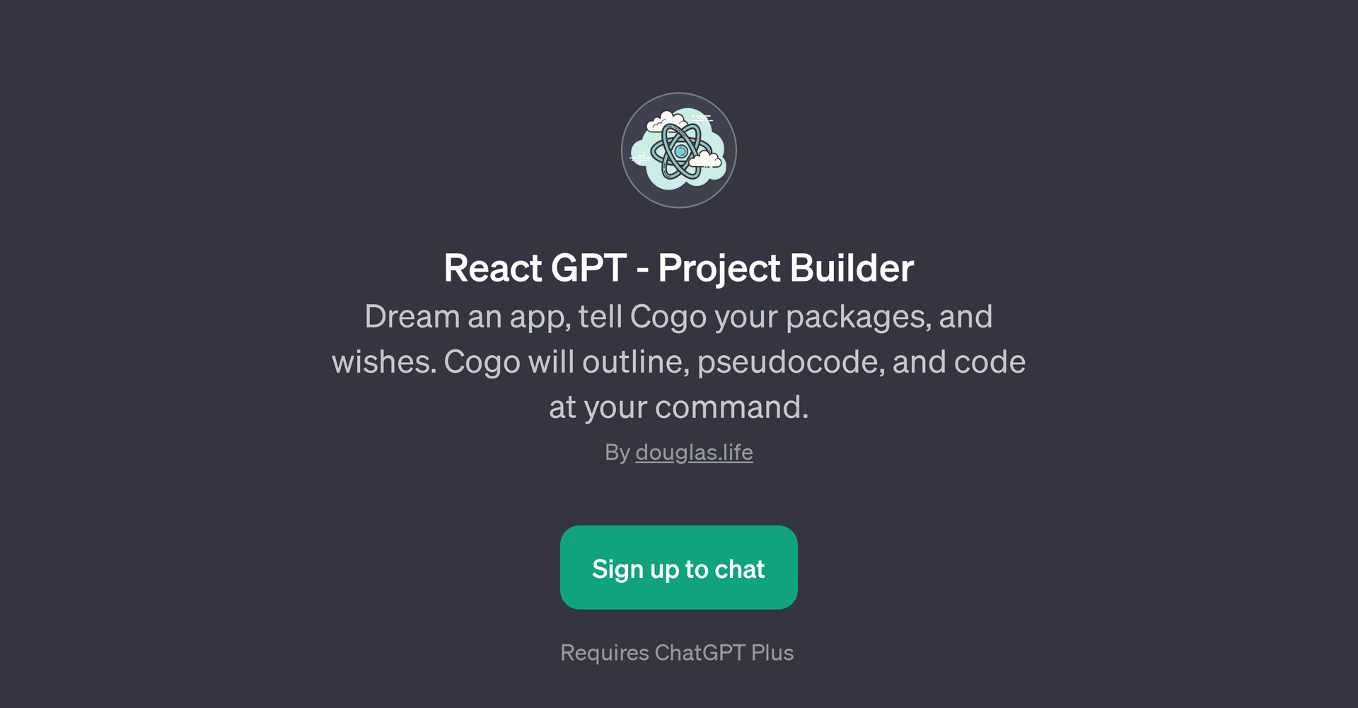 React GPT - Project Builder