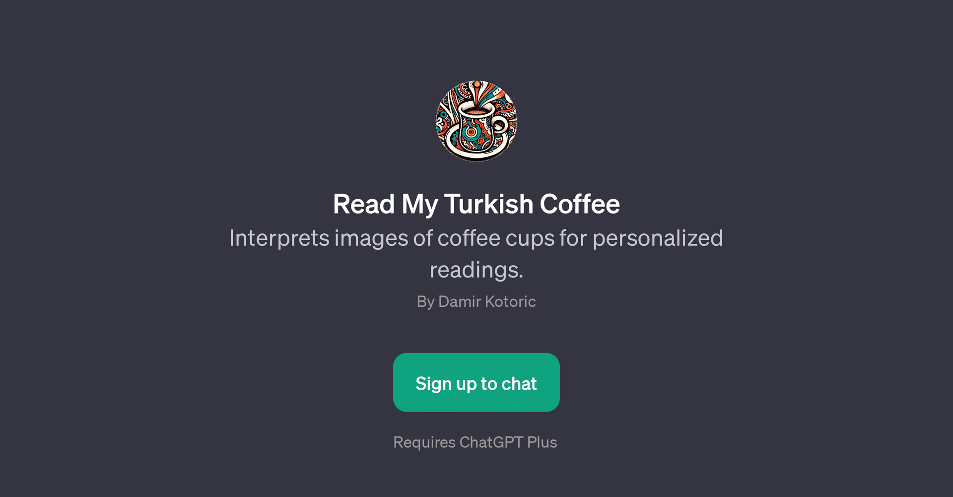 Read My Turkish Coffee