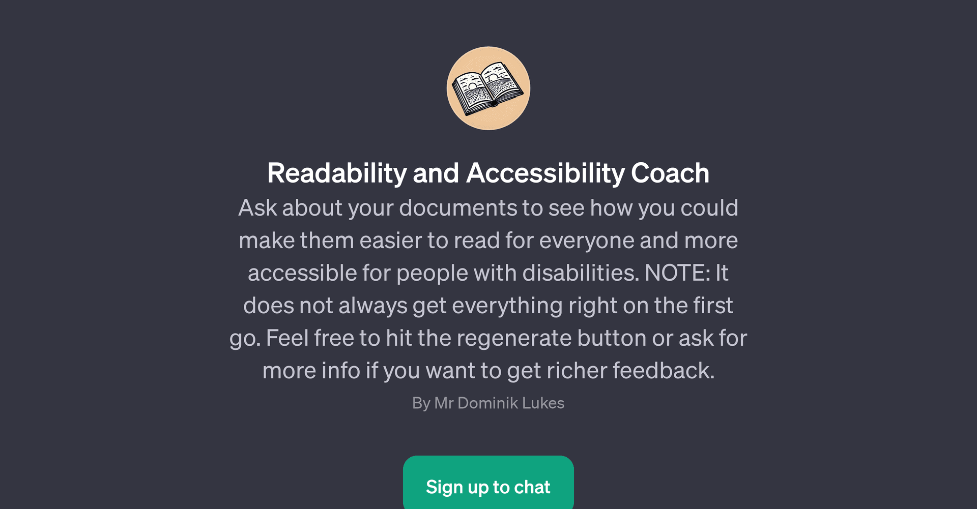 Readability and Accessibility Coach GPT