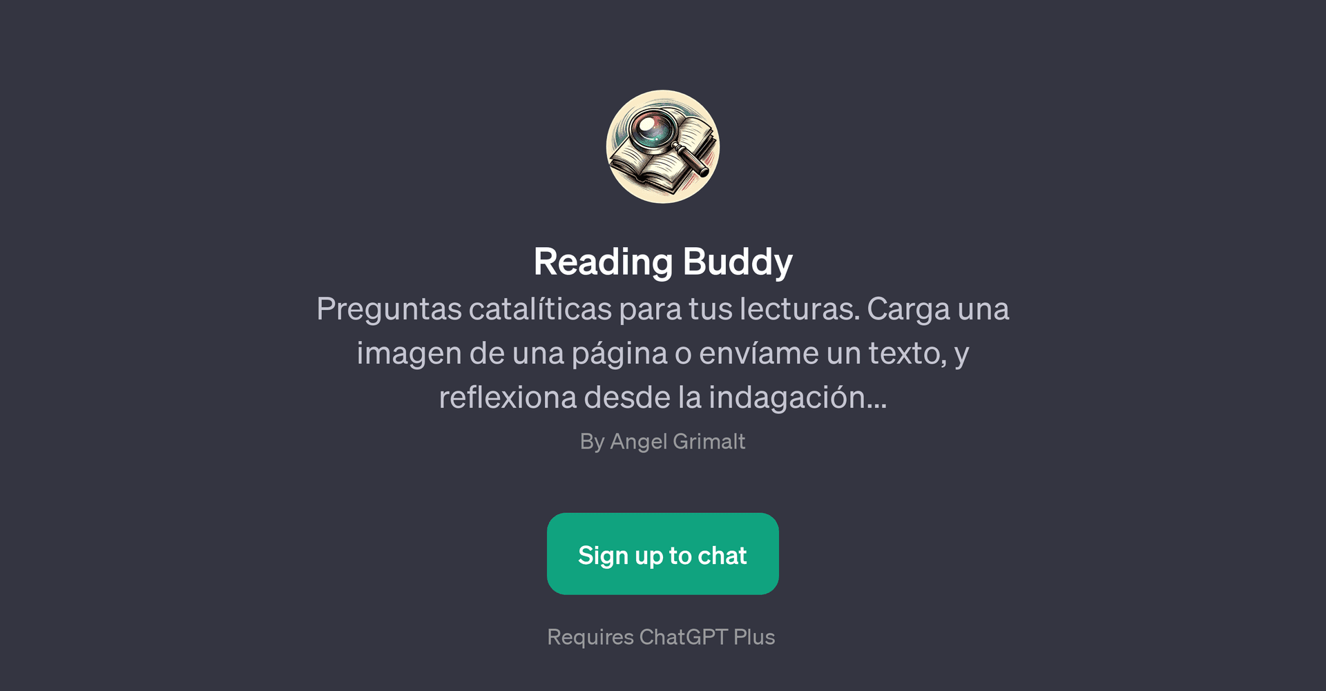 Reading Buddy