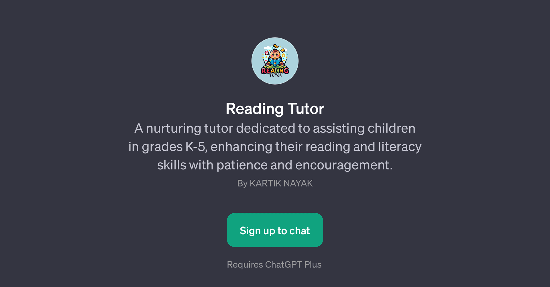 Reading Tutor