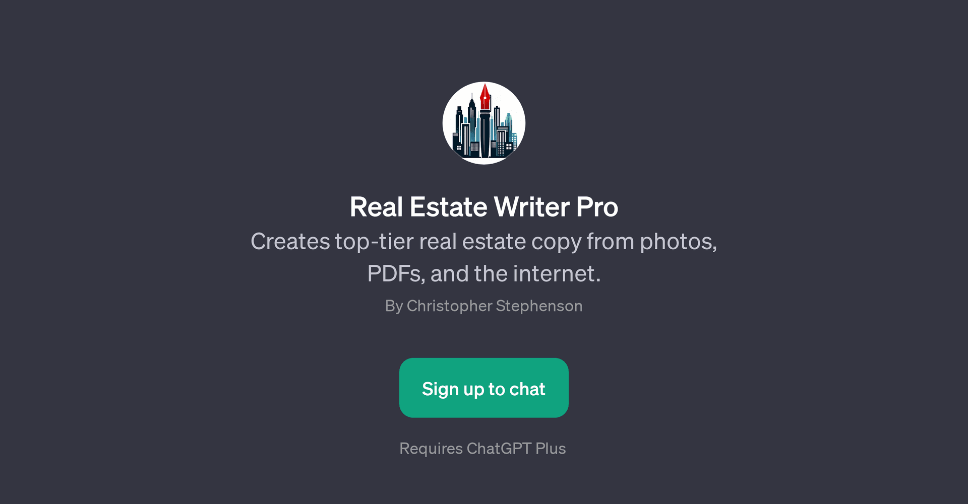 Real Estate Writer Pro