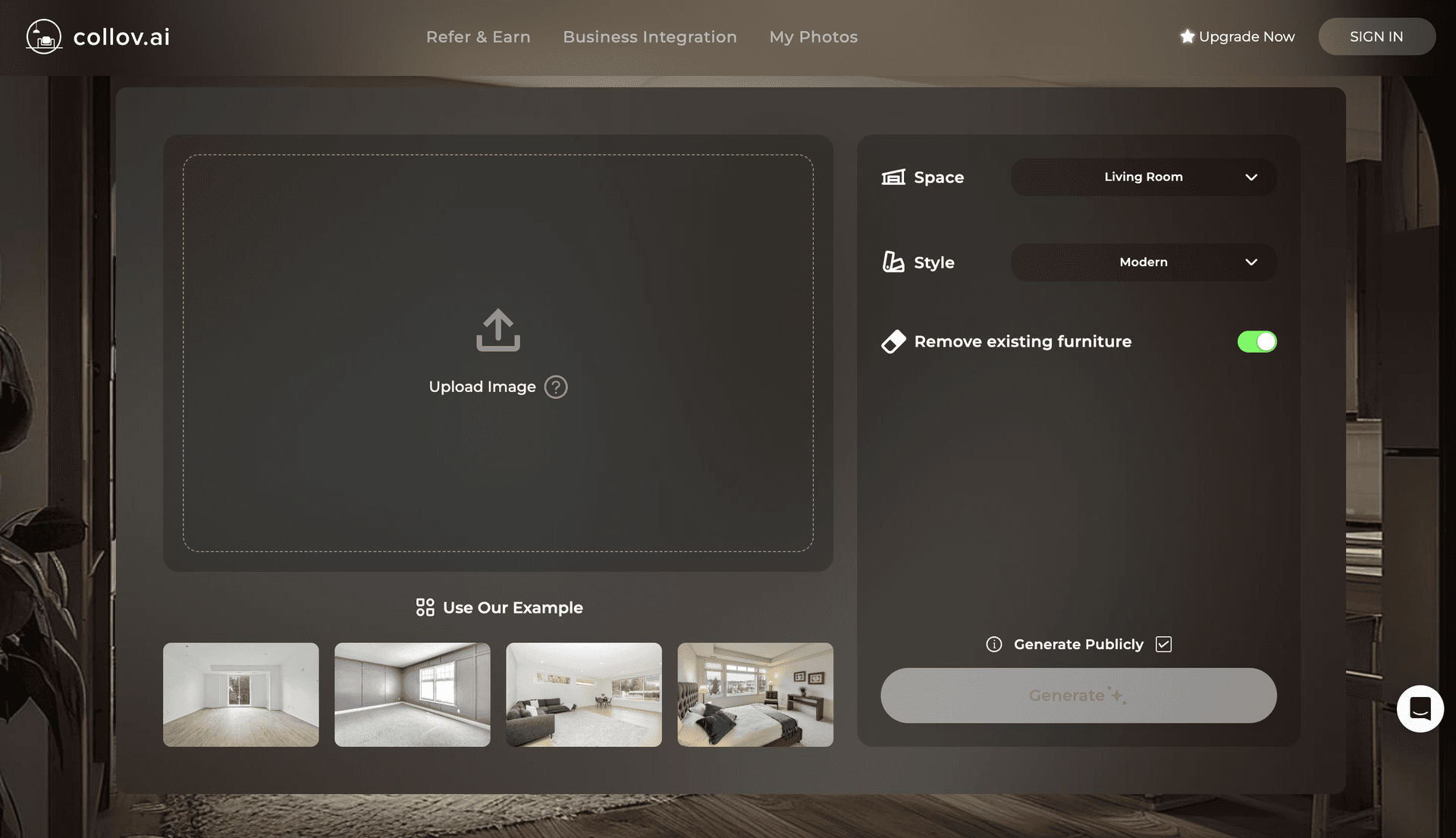 Real-time Design by Collov