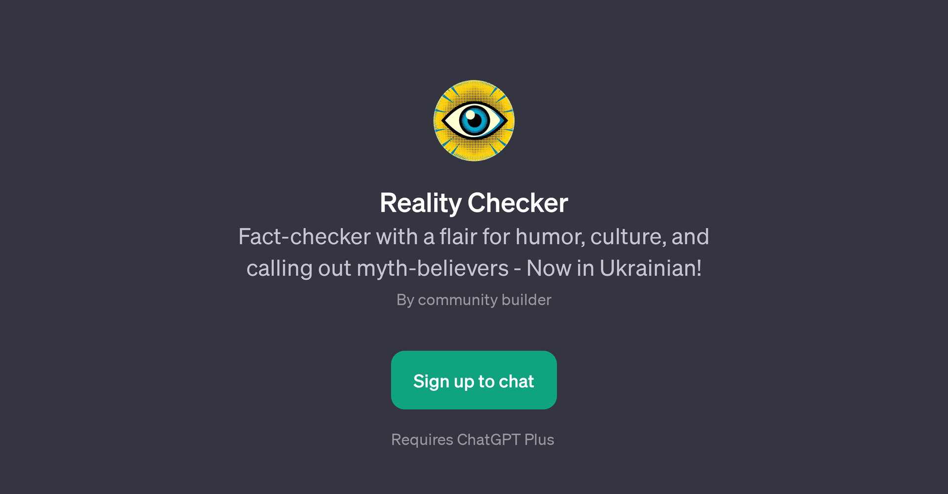 Reality Checker