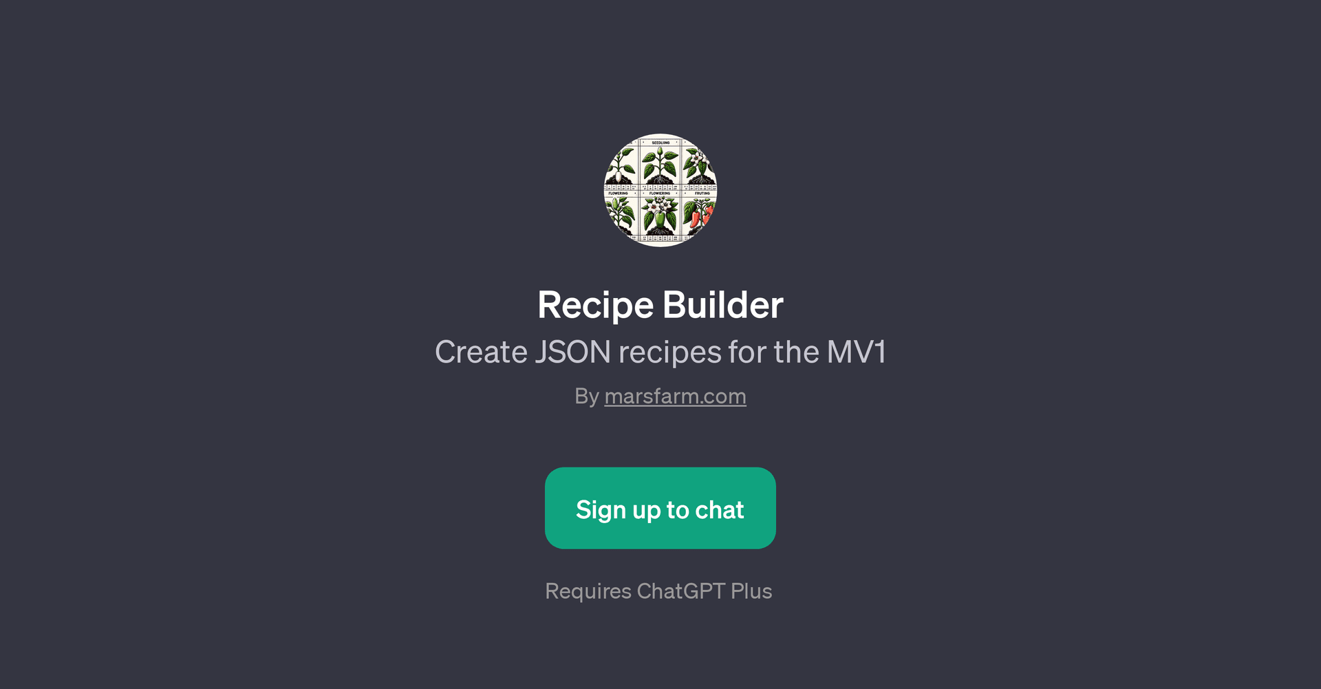 Recipe Builder