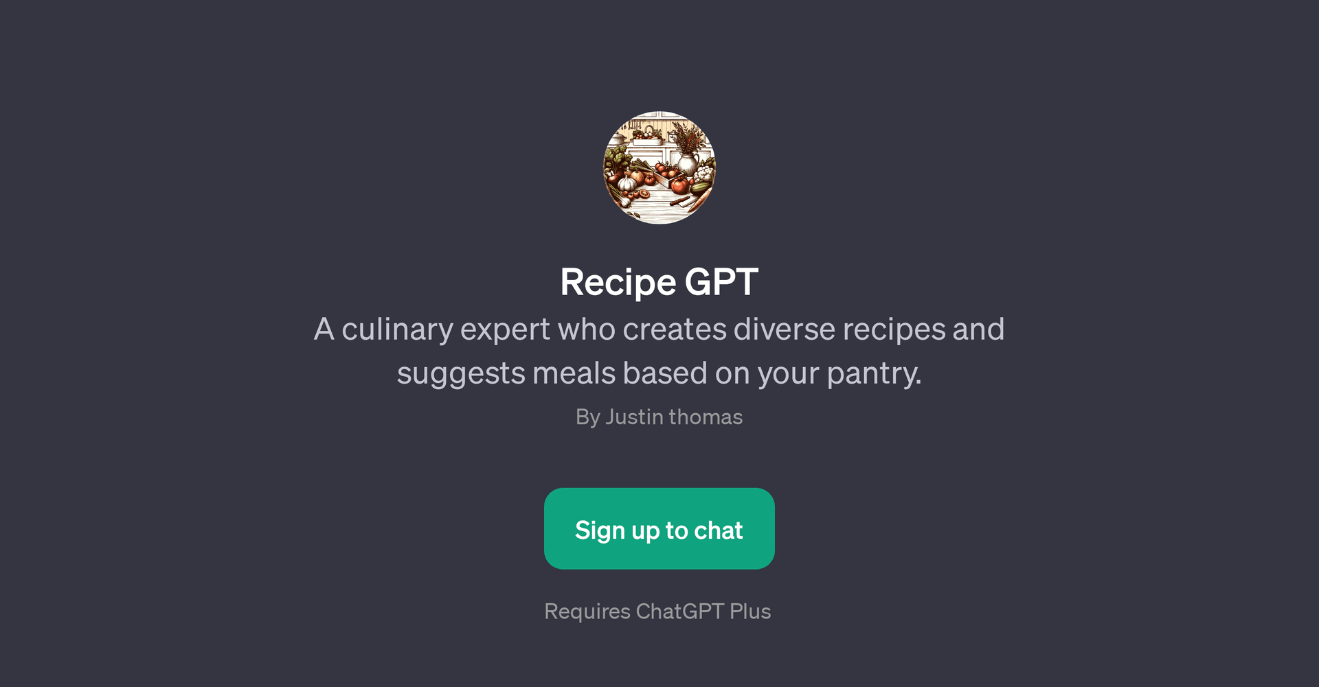 Recipe GPT