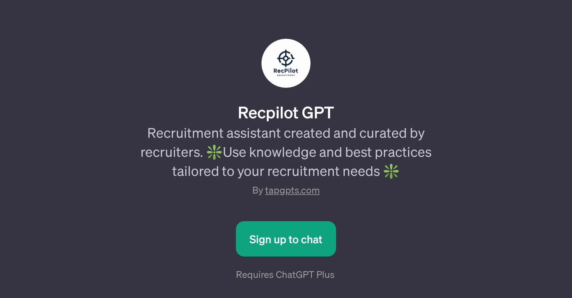 Recpilot GPT