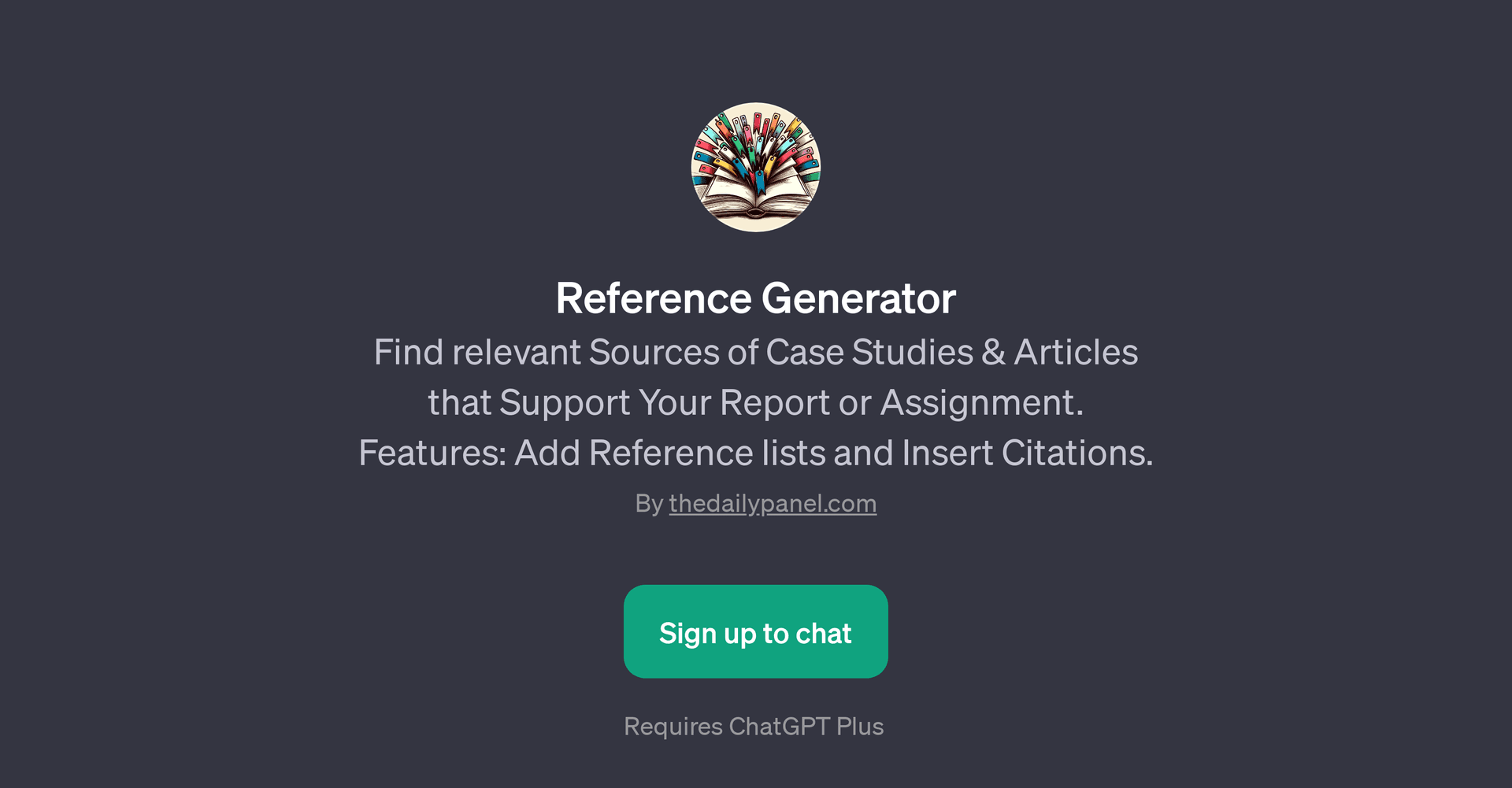 Reference Generator