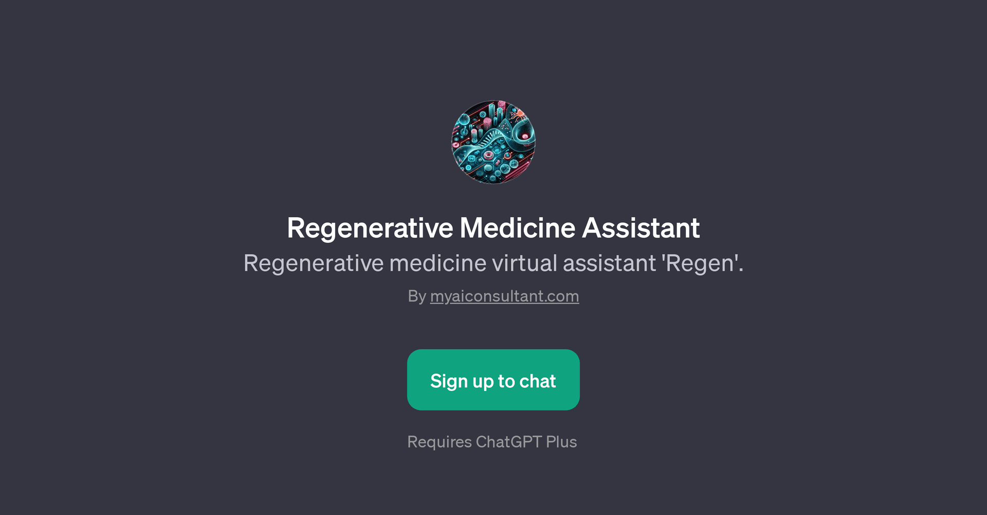 Regenerative Medicine Assistant