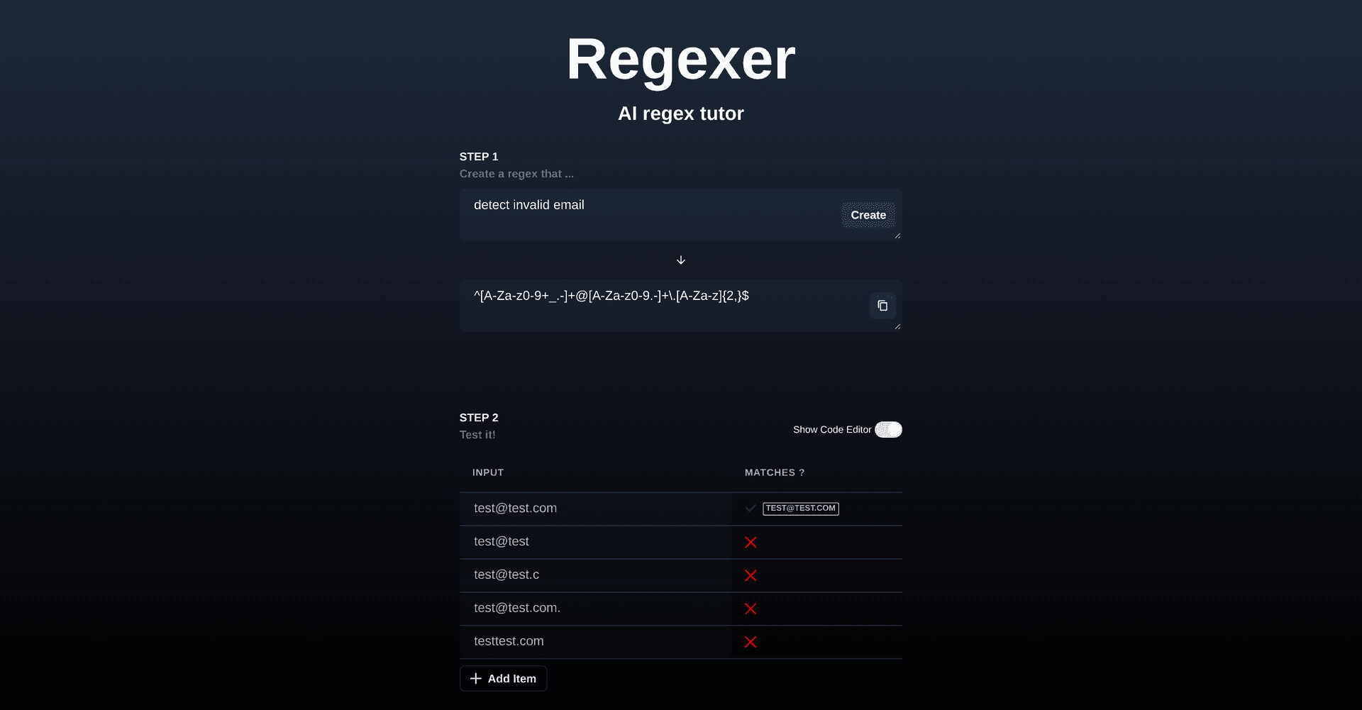 Regexer