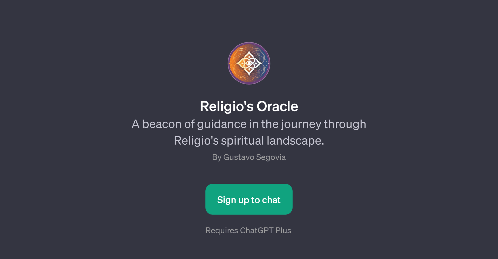Religio's Oracle