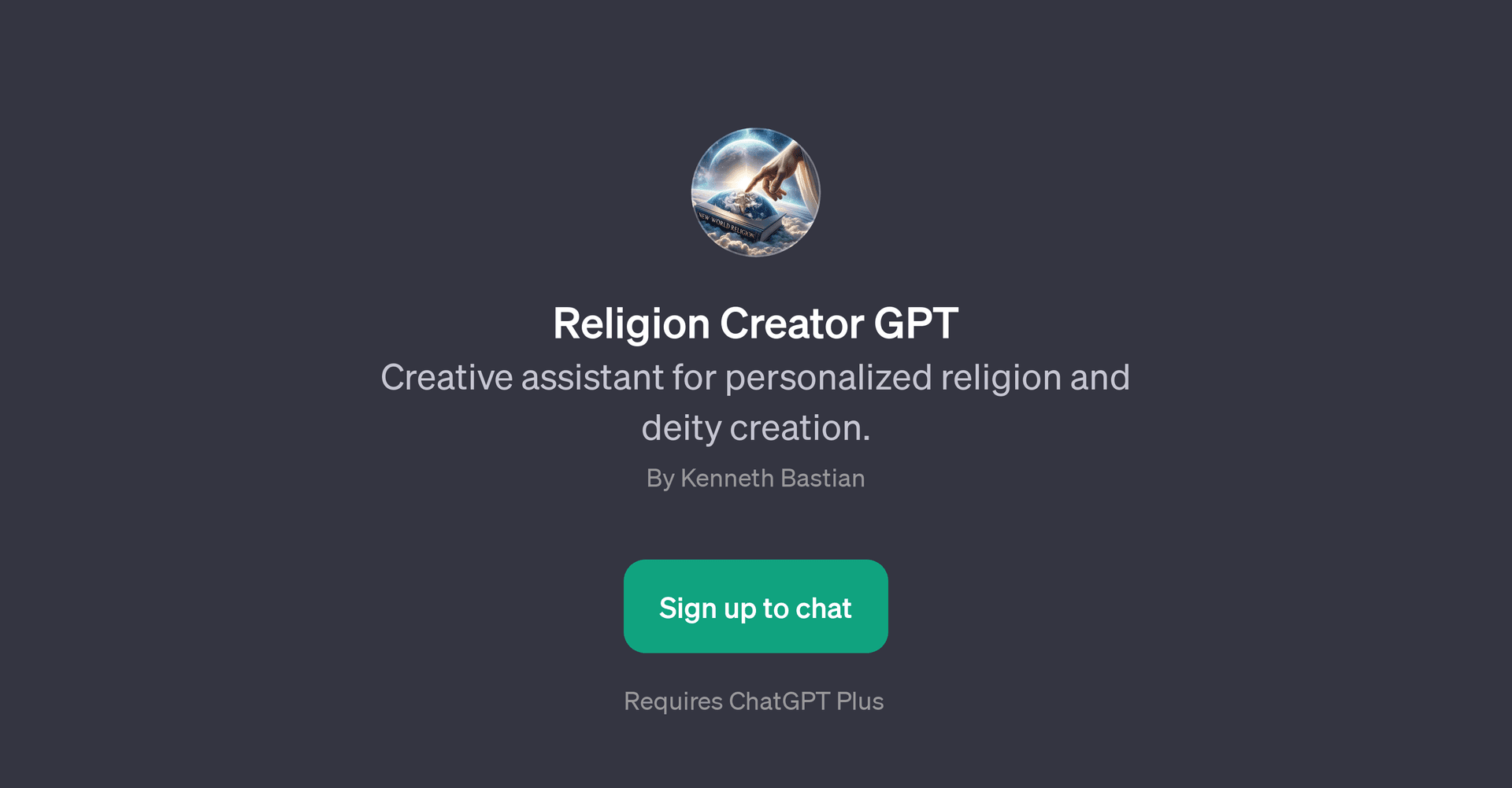 Religion Creator GPT