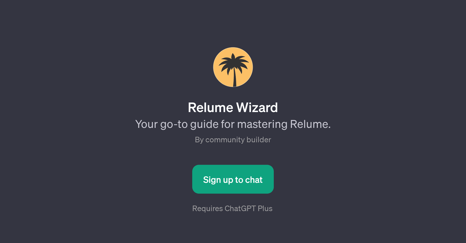 Relume Wizard