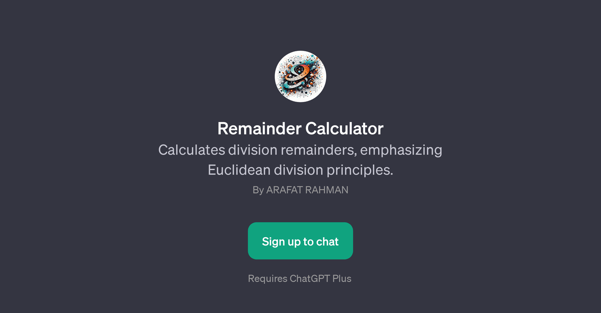 Remainder Calculator