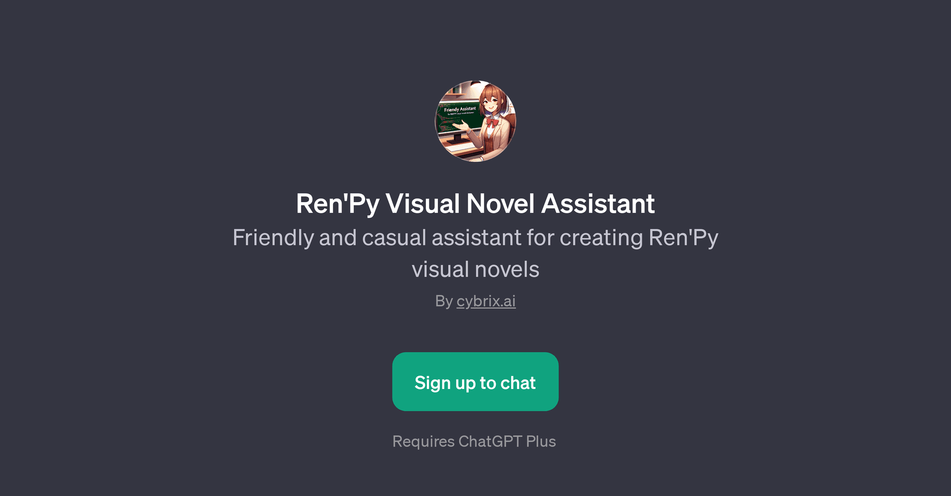 Ren'Py Visual Novel Assistant