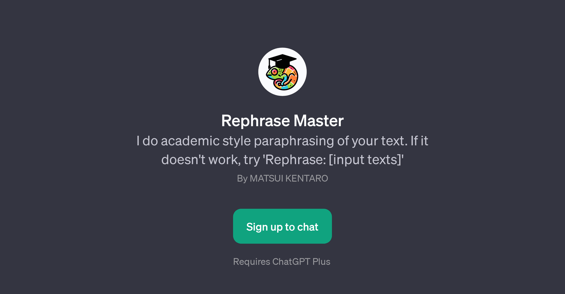 Rephrase Master