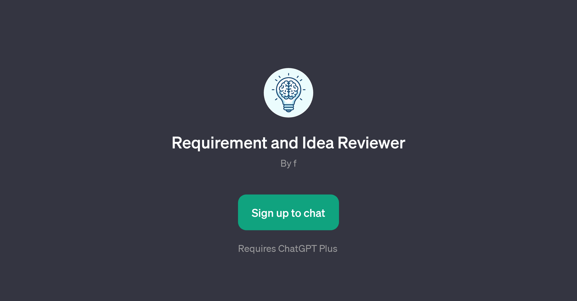 Requirement and Idea Reviewer