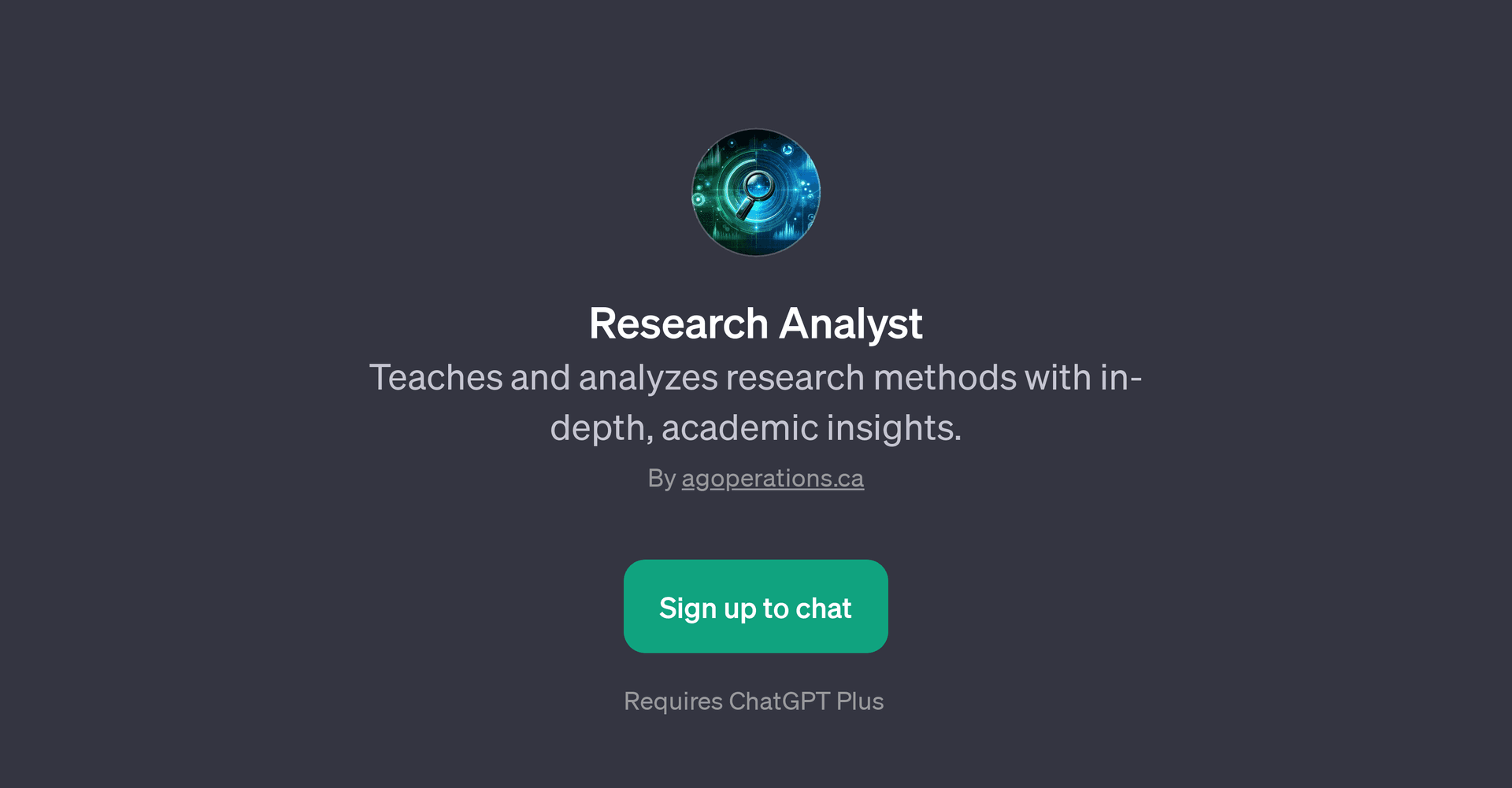 Research Analyst