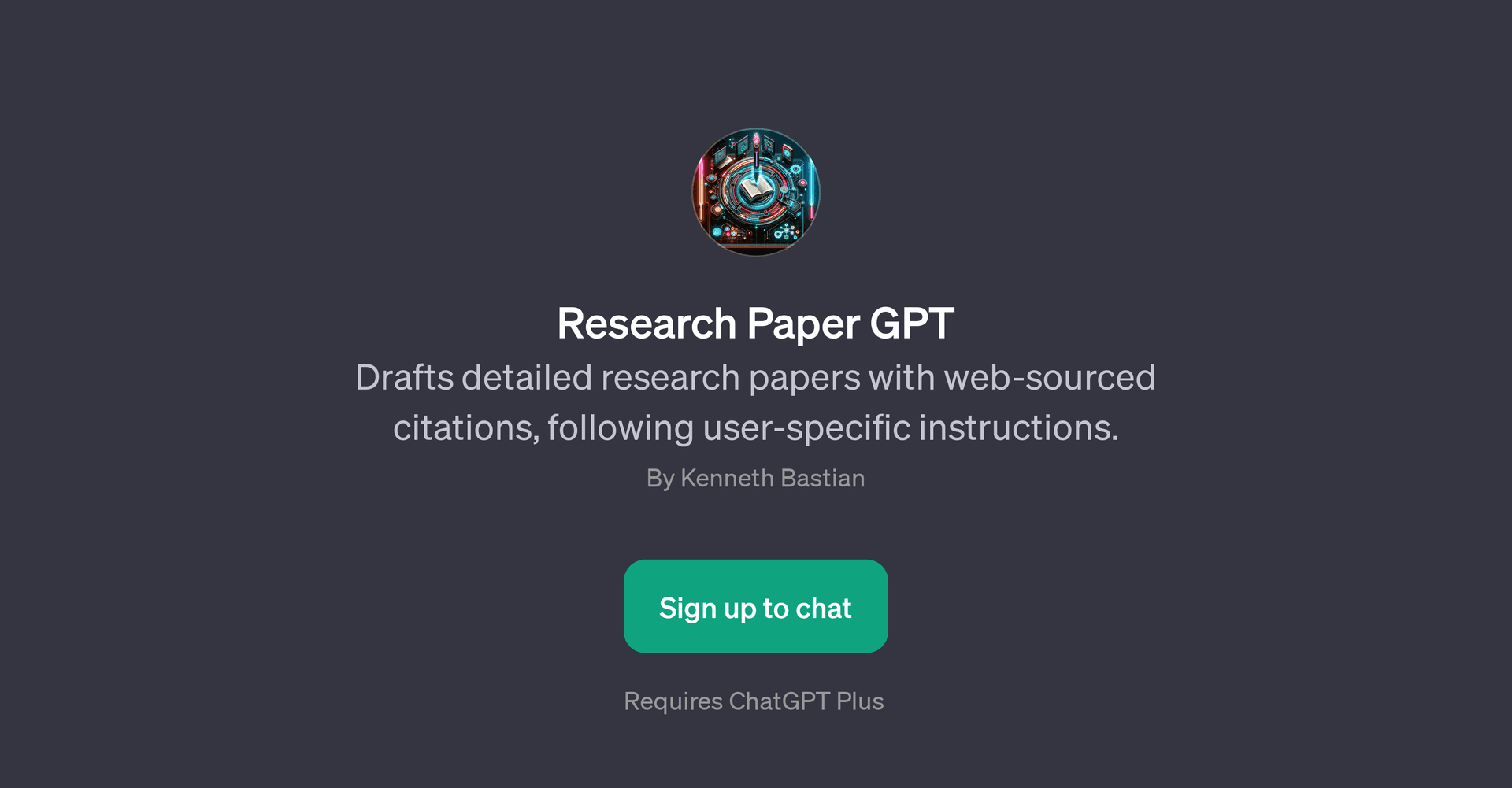Research Paper GPT