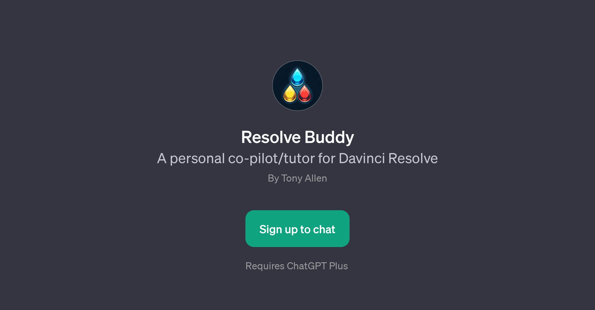 Resolve Buddy