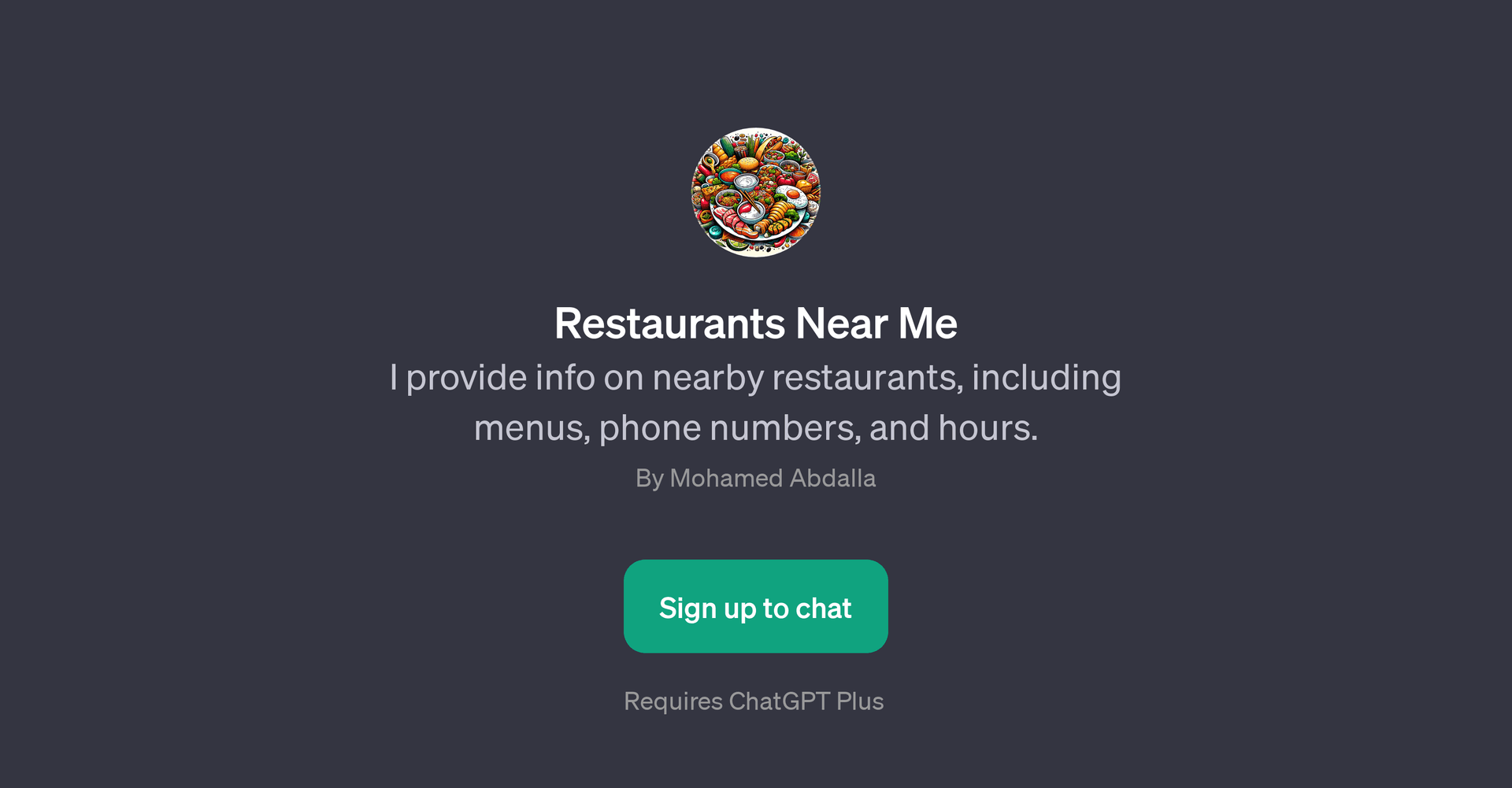 Restaurants Near Me