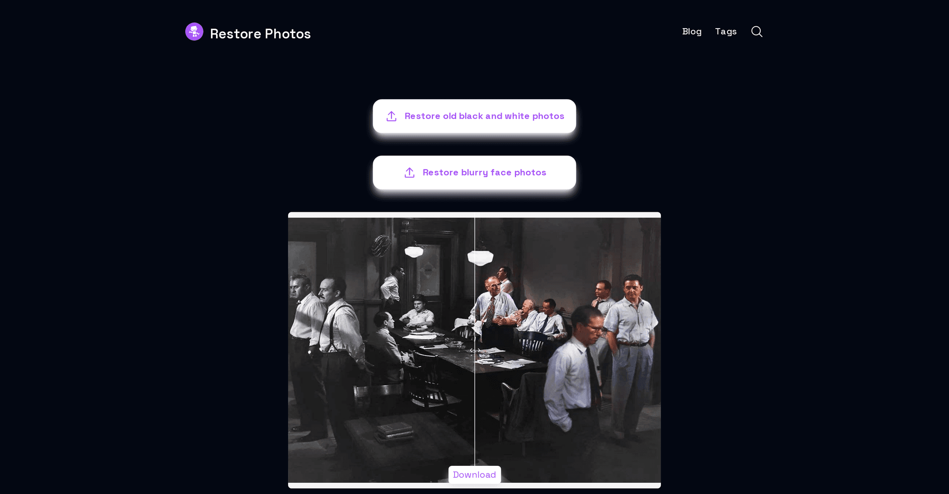 Restore Photos One