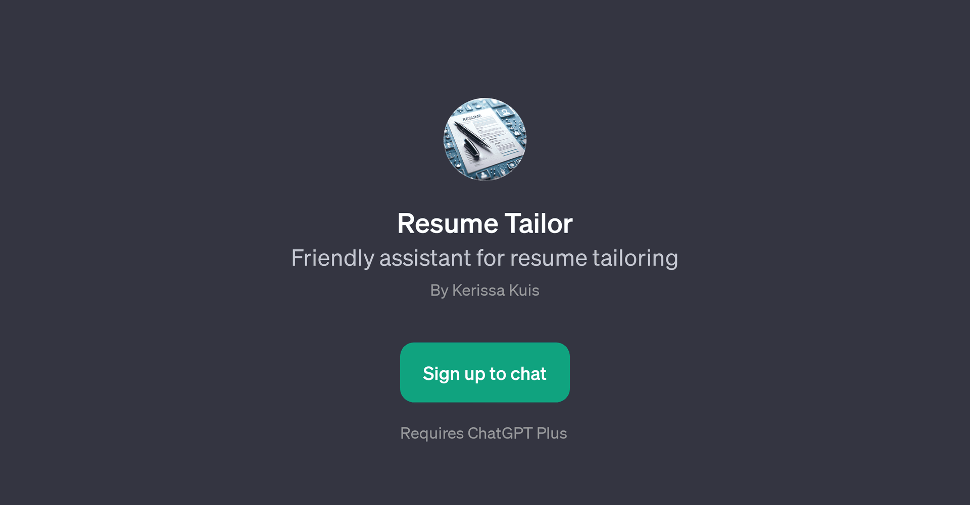 Resume Tailor