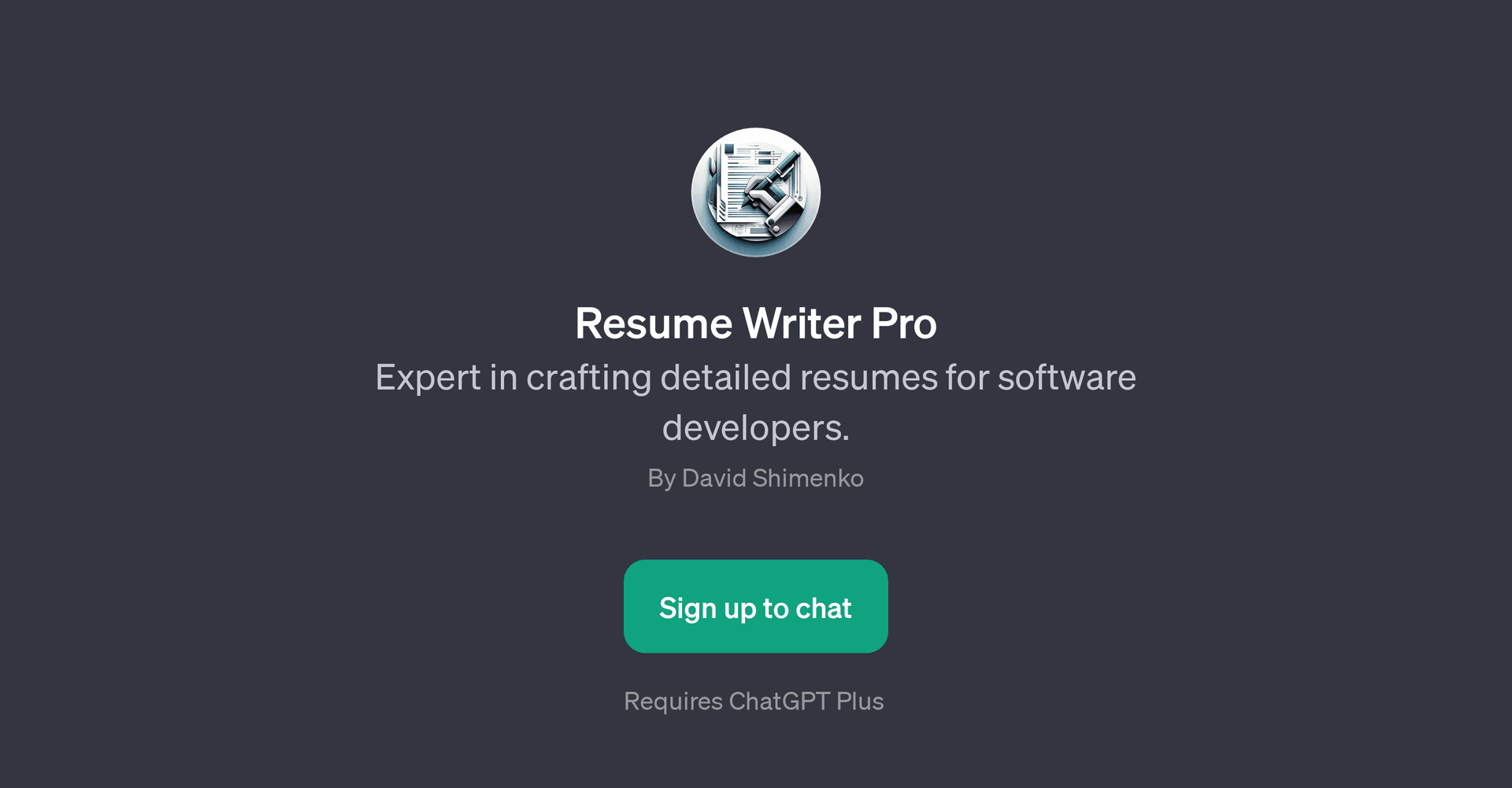 Resume Writer Pro