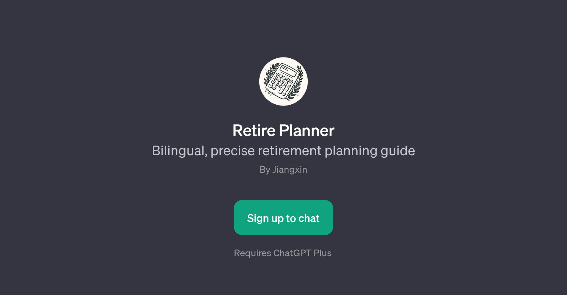 Retire Planner