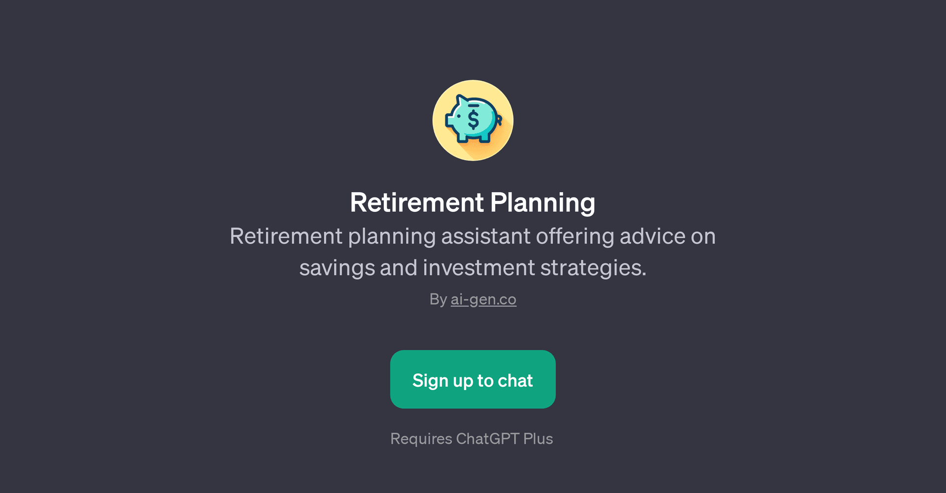 Retirement Planning